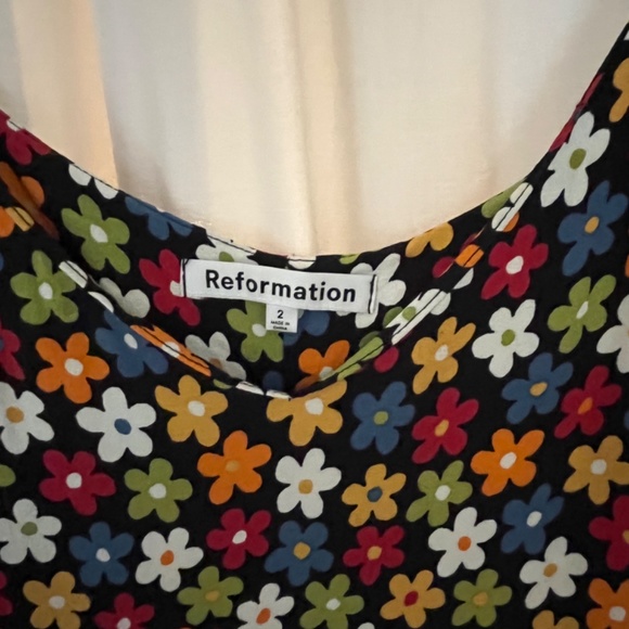 Reformation Crimini Slip Dress in Danica - Picture 4 of 6